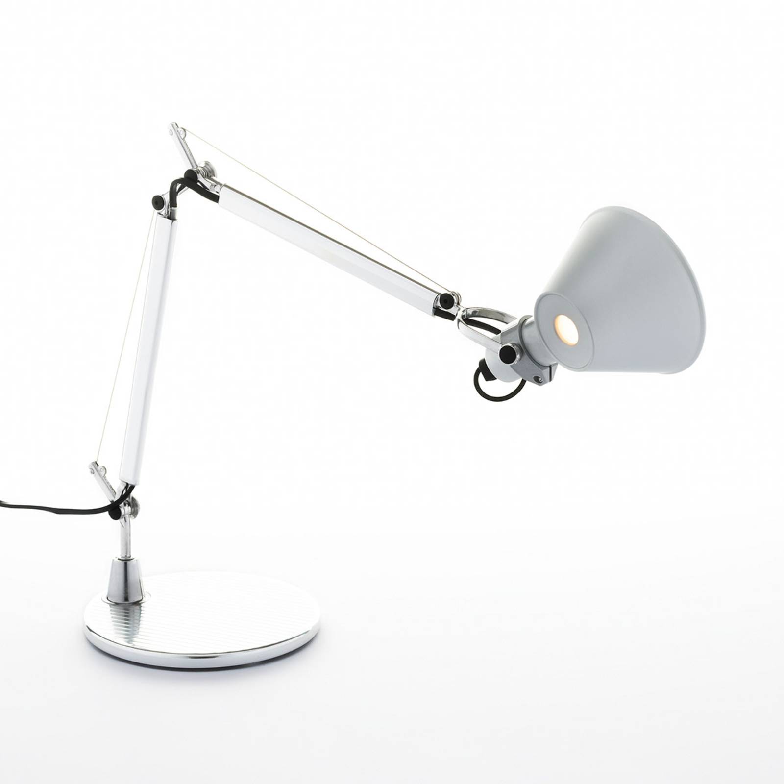 Lampe à poser Artemide Tolomeo Micro LED au format compact, lumière chaude — vue 2