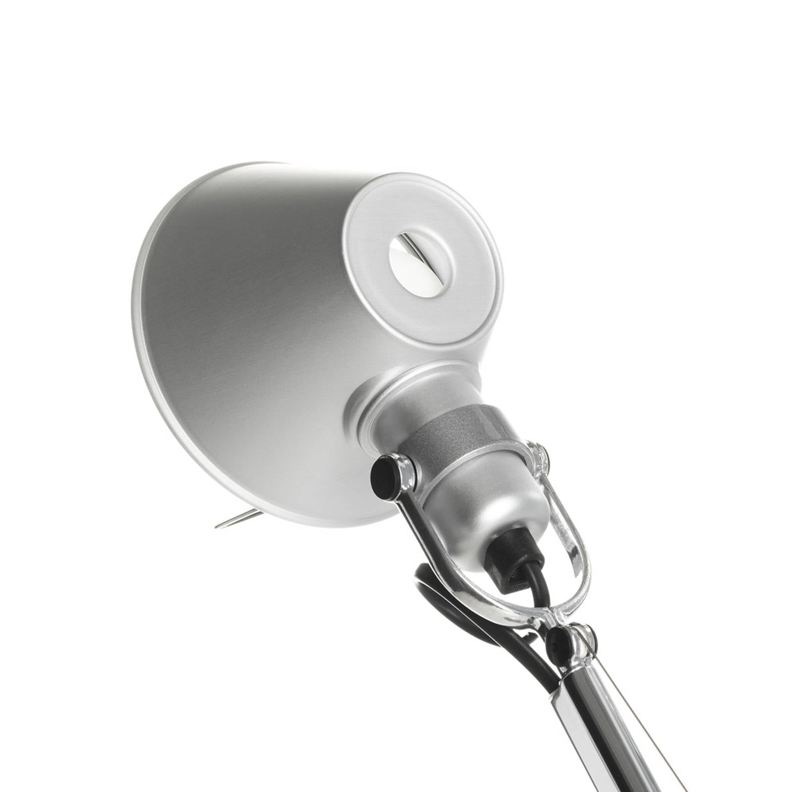 Lampe à poser Artemide Tolomeo Micro LED au format compact, lumière chaude