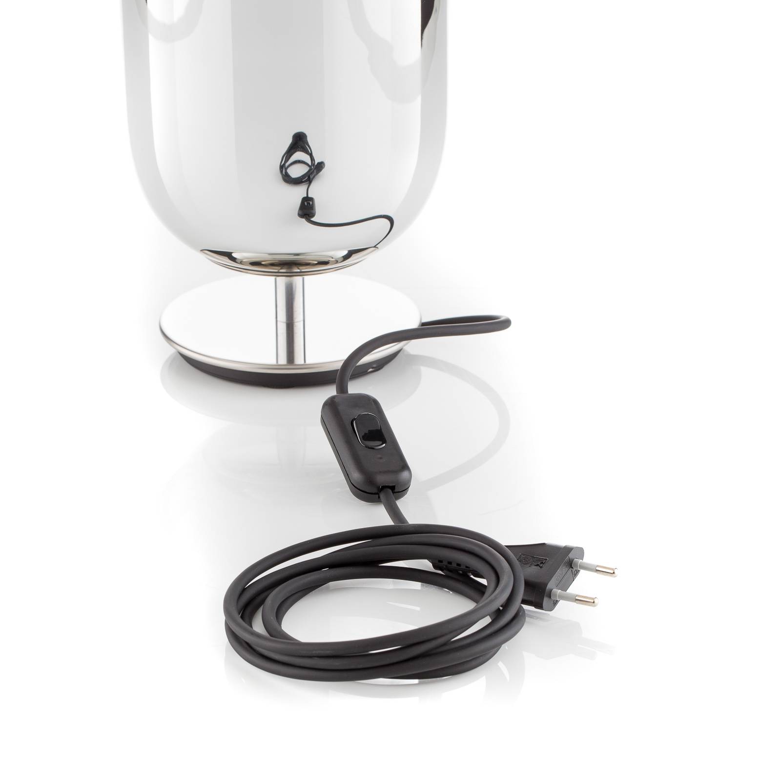 Lampe à poser Artemide Gople Mini en verre soufflé à finition argentée — vue 4
