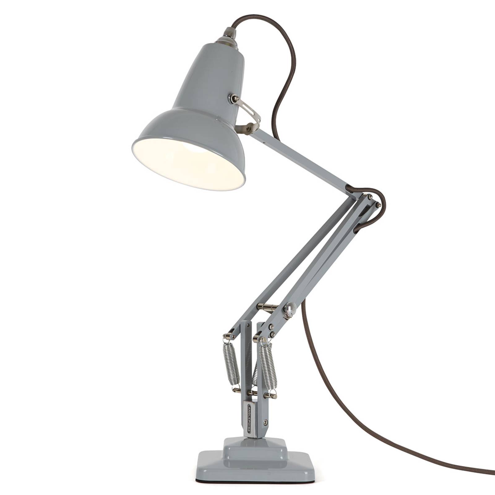 Lampe Anglepoise 1227 Mini grise à bras articulé et câble textile — vue 4