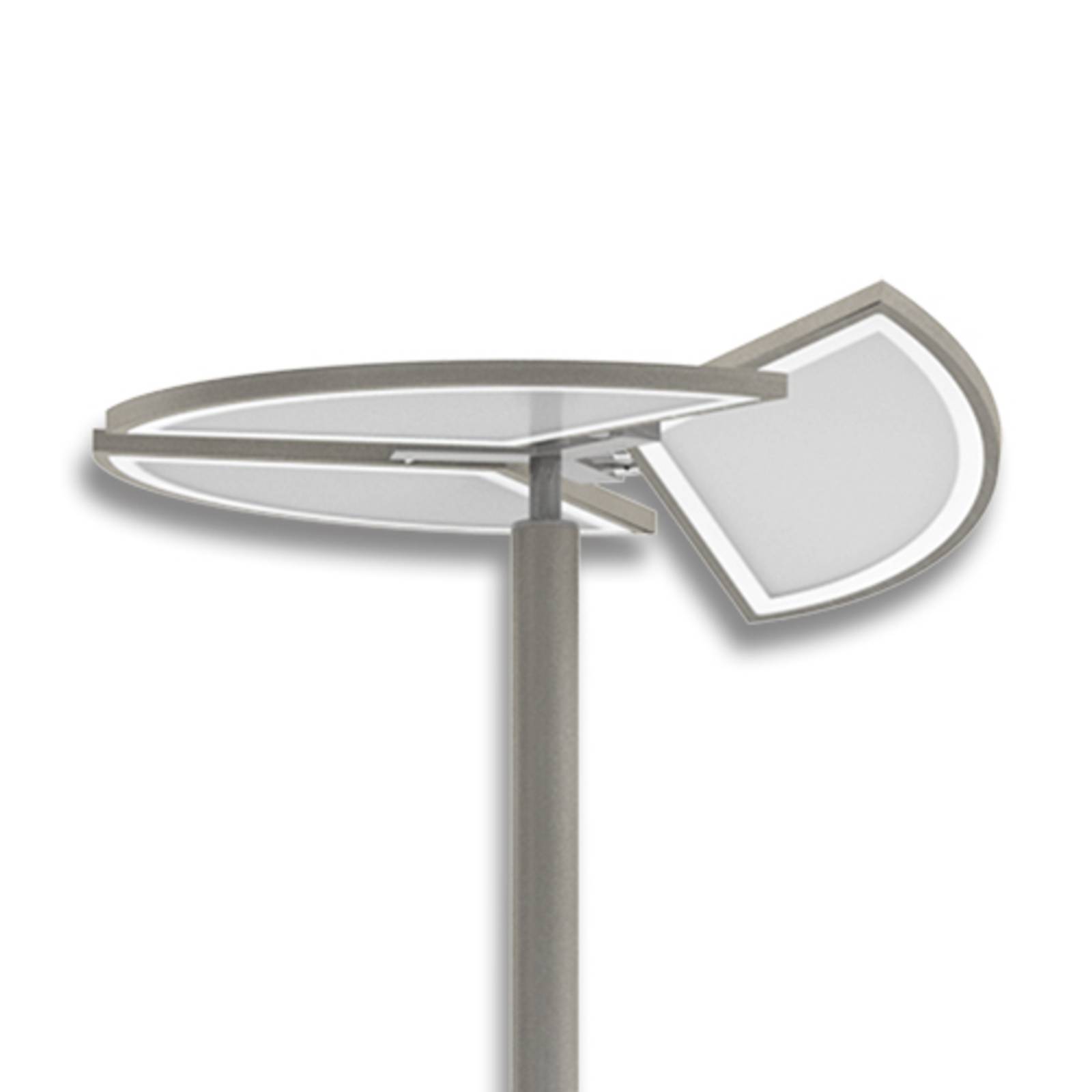 Lampadaire LED Movil en aluminium avec éléments d’abat-jour orientables — vue 2