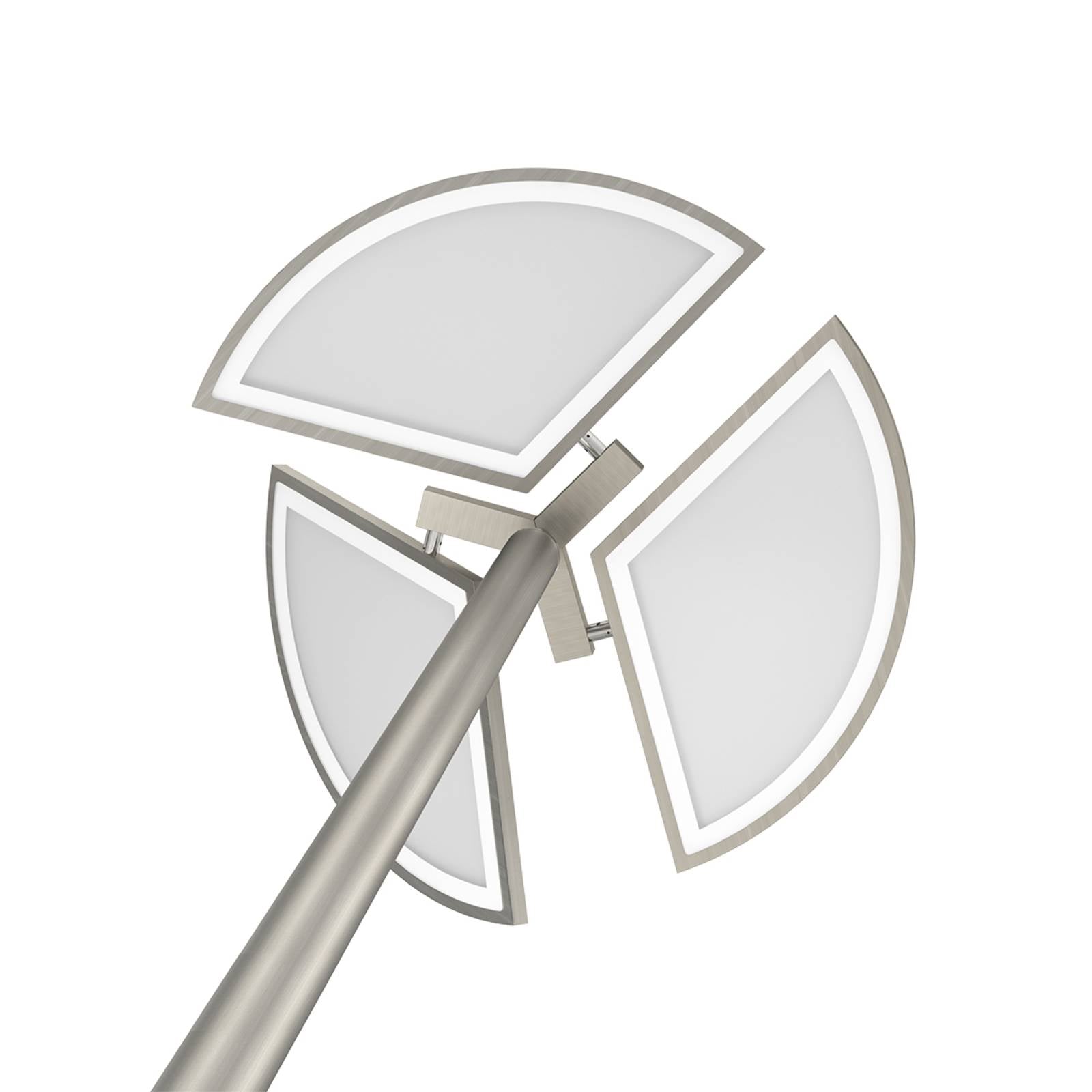 Lampadaire LED Movil en aluminium avec éléments d’abat-jour orientables