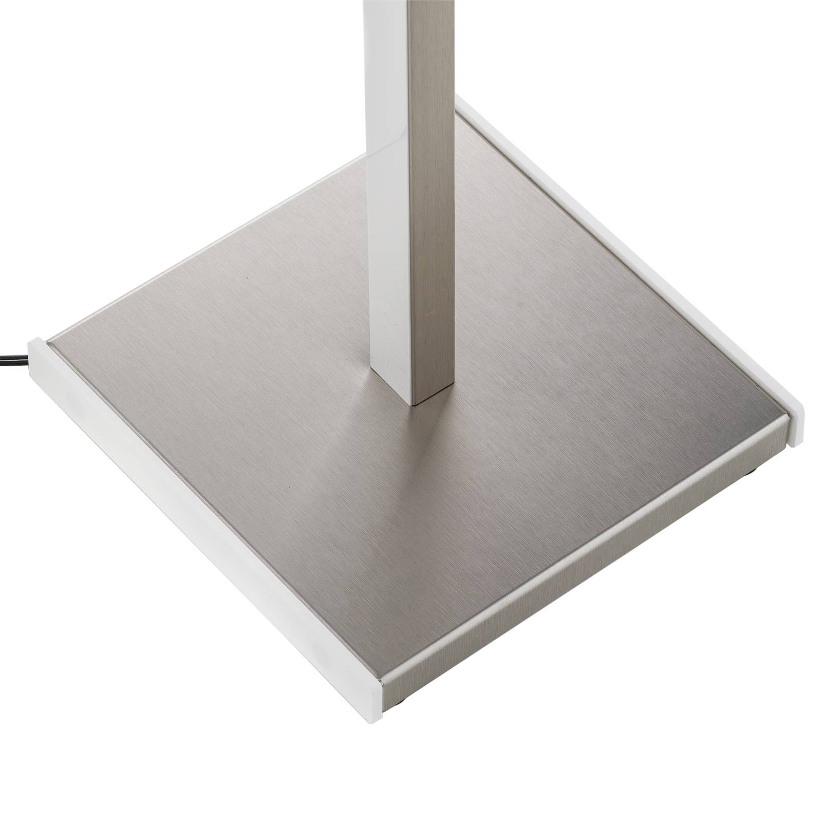 Lampadaire LED Orix blanc avec ruban intégré et télécommande — vue 3