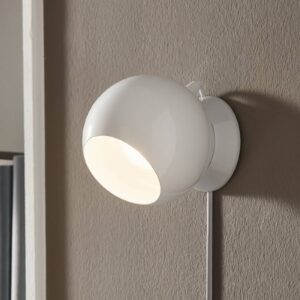 Lampe à poser EGLO Petto blanche avec spot LED magnétique orientable