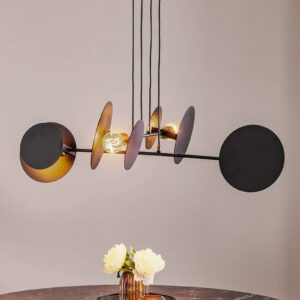 EMIBIG LIGHTING Suspension Idea 4 en acier noir au style moderne