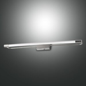 Applique LED Rapallo chromée de 60 cm pour miroir de salle de bains