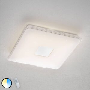 Plafonnier LED Samurai carré à angles arrondis avec télécommande