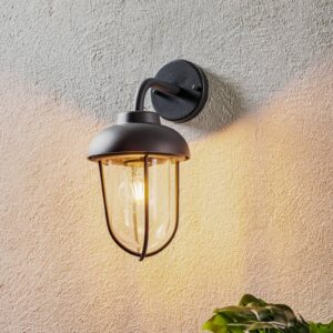 Applique Trio Lighting Duero anthracite au style vintage pour extérieur